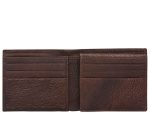 Woodhouse Leather Wallet For Men in brown color KW553