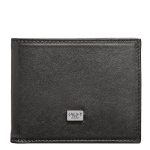 Statesman Leather Wallet Online for Men in Brown & Black Color KZ558
