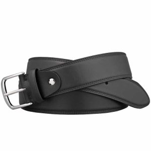 Leather Belt in Black, Brown colors