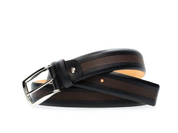 Rigato Leather Belt mix