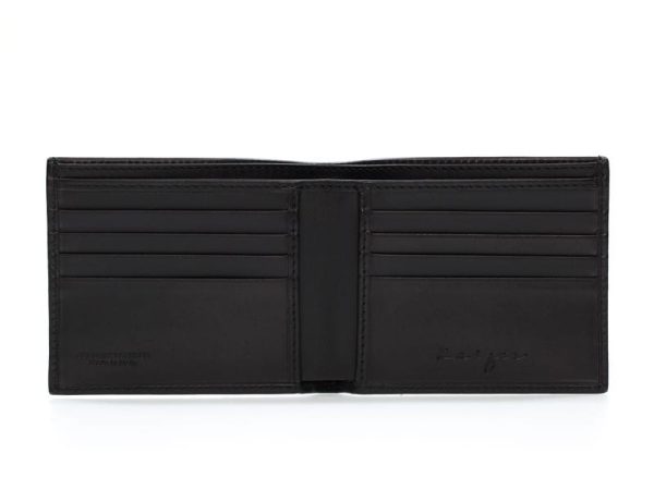 August Men's Leather Wallet - Black, Dark Brown Colors