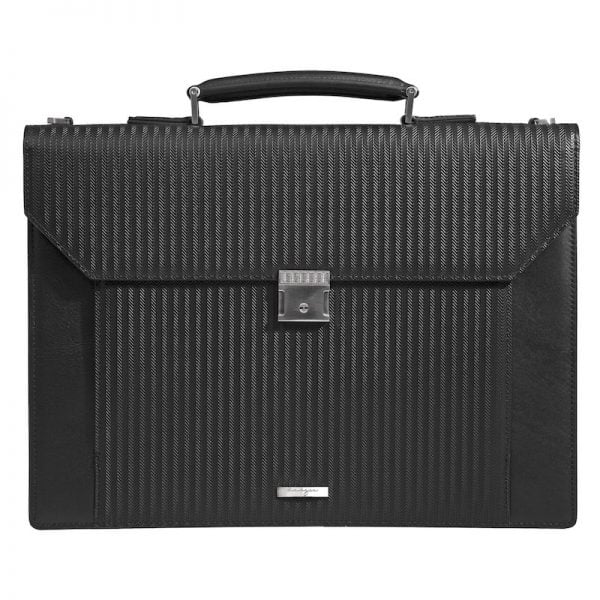 Buy Magnate Leather Business Bag For Men In UAE