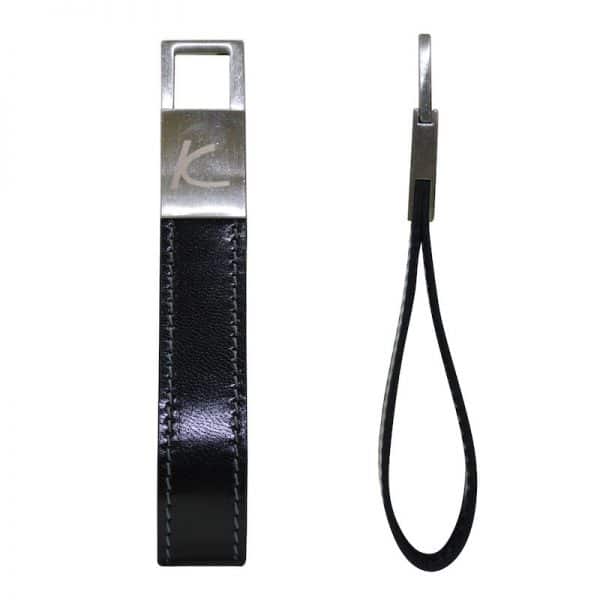 Zenith Leather Keyholder - Black Color