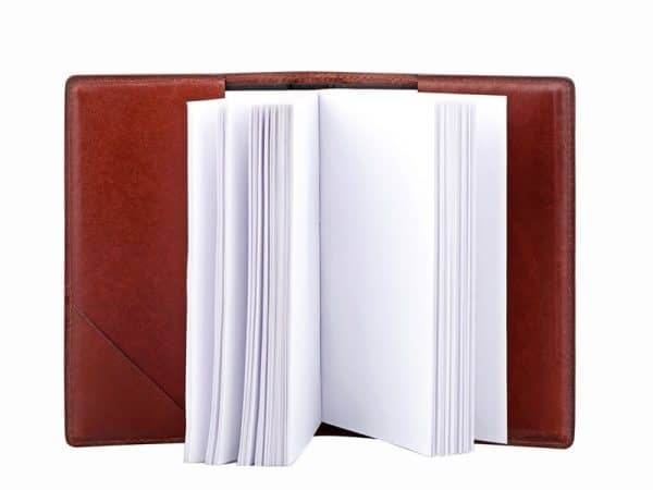 Personal Leather Diary available in Brown Color