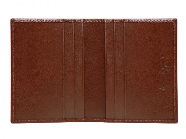 Zenith Leather Cardholder - Brown Color - Pure Leather