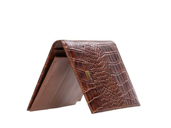 Wittet Croco Leather Travel Wallet Online