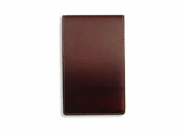 Duncan Leather Notepad - Black, Brown Color