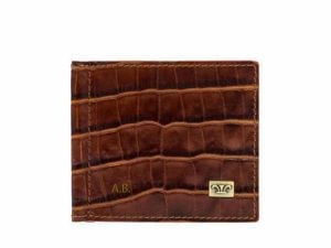 Wittet Croco Money Clip Wallet